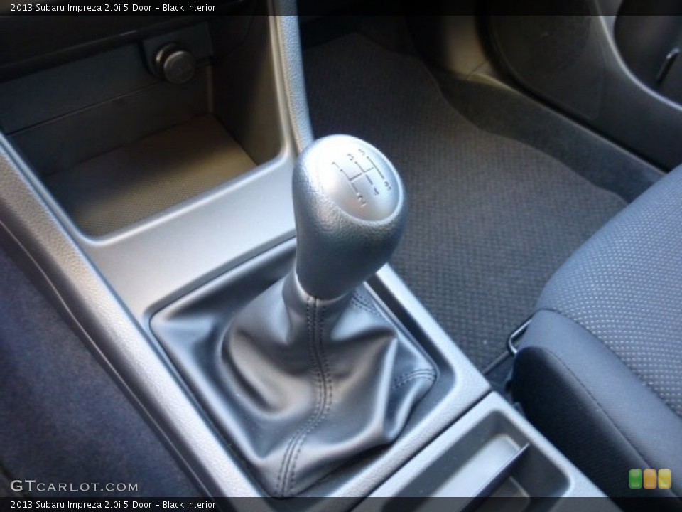 Black Interior Transmission for the 2013 Subaru Impreza 2.0i 5 Door #74020483