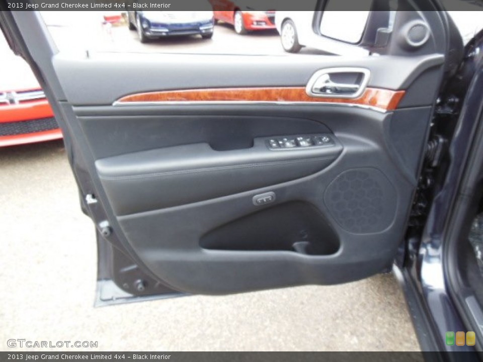 Black Interior Door Panel for the 2013 Jeep Grand Cherokee Limited 4x4 #74021181