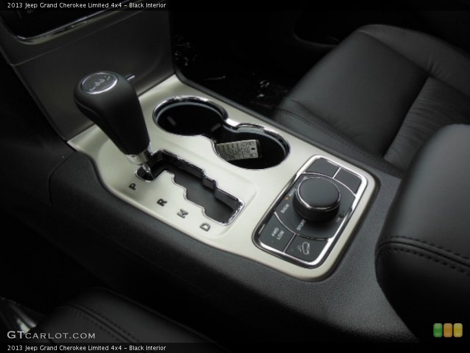 Black Interior Transmission for the 2013 Jeep Grand Cherokee Limited 4x4 #74021292