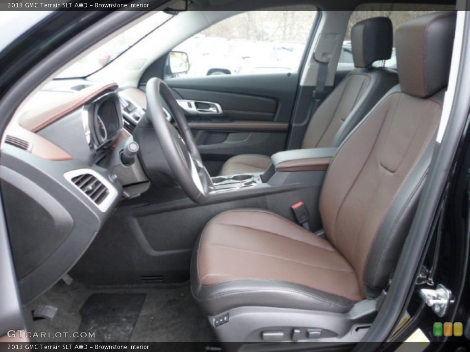 Brownstone Interior Front Seat for the 2013 GMC Terrain SLT AWD #74021610