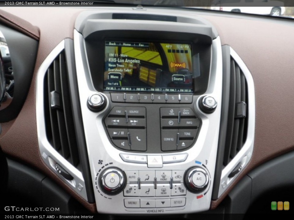 Brownstone Interior Controls for the 2013 GMC Terrain SLT AWD #74021697