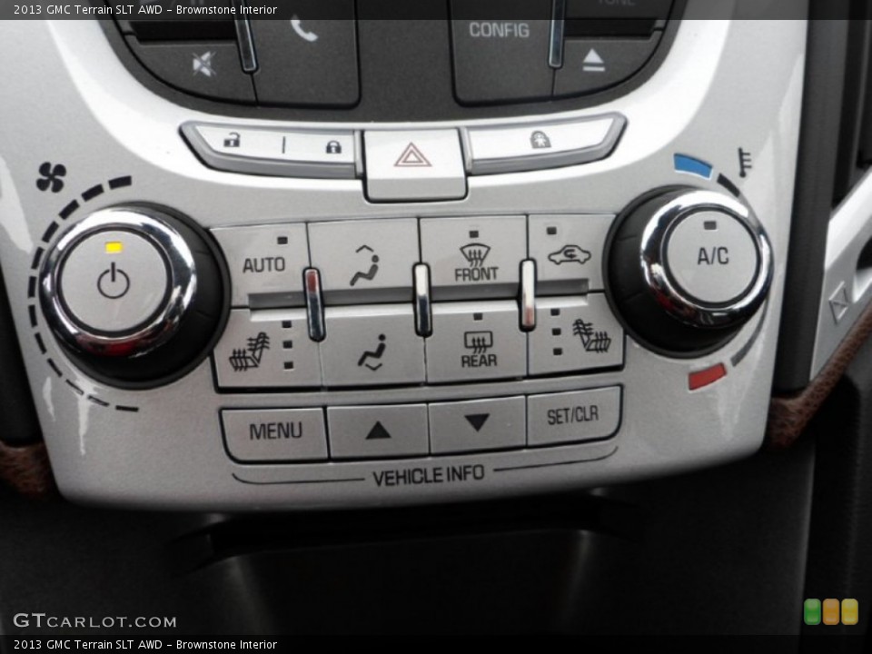 Brownstone Interior Controls for the 2013 GMC Terrain SLT AWD #74021769