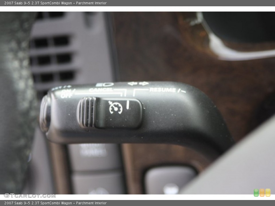 Parchment Interior Controls for the 2007 Saab 9-5 2.3T SportCombi Wagon #74021815