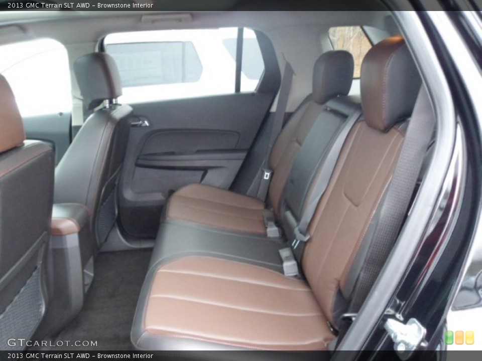 Brownstone Interior Rear Seat for the 2013 GMC Terrain SLT AWD #74021892