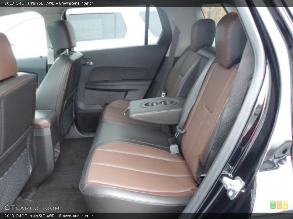 Brownstone Interior Rear Seat for the 2013 GMC Terrain SLT AWD #74021916