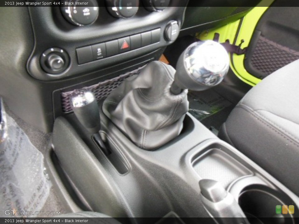Black Interior Transmission for the 2013 Jeep Wrangler Sport 4x4 #74023207
