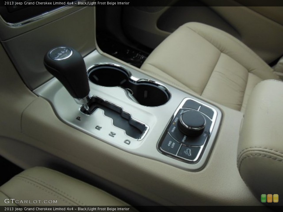 Black/Light Frost Beige Interior Transmission for the 2013 Jeep Grand Cherokee Limited 4x4 #74023954