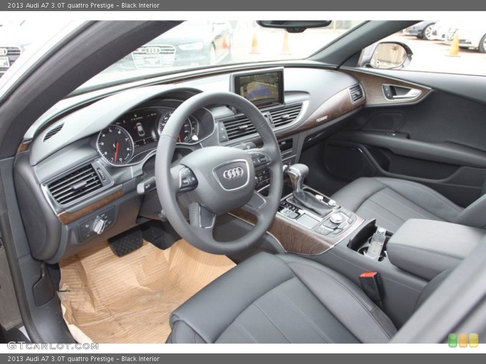Black Interior Prime Interior for the 2013 Audi A7 3.0T quattro Prestige #74025027