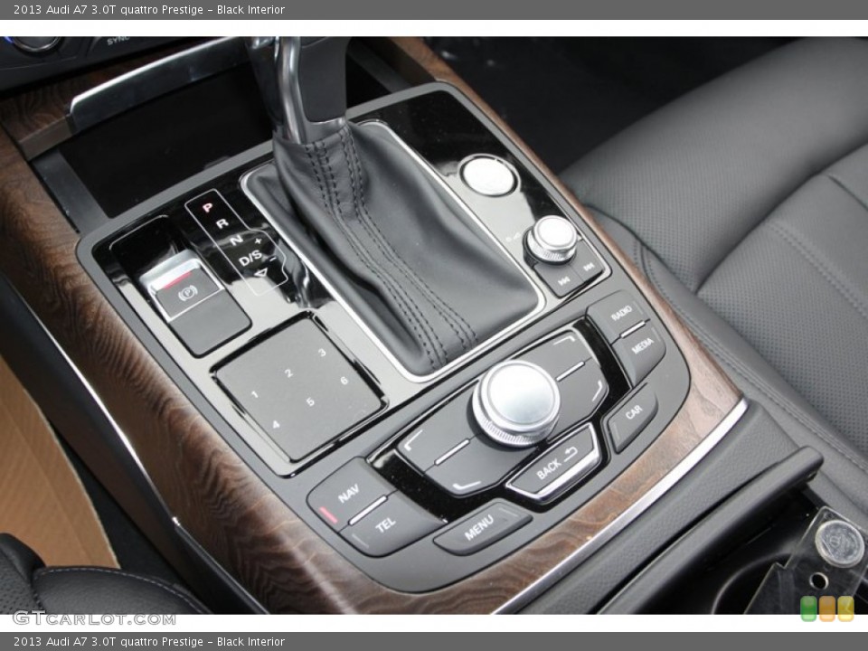 Black Interior Controls for the 2013 Audi A7 3.0T quattro Prestige #74025201