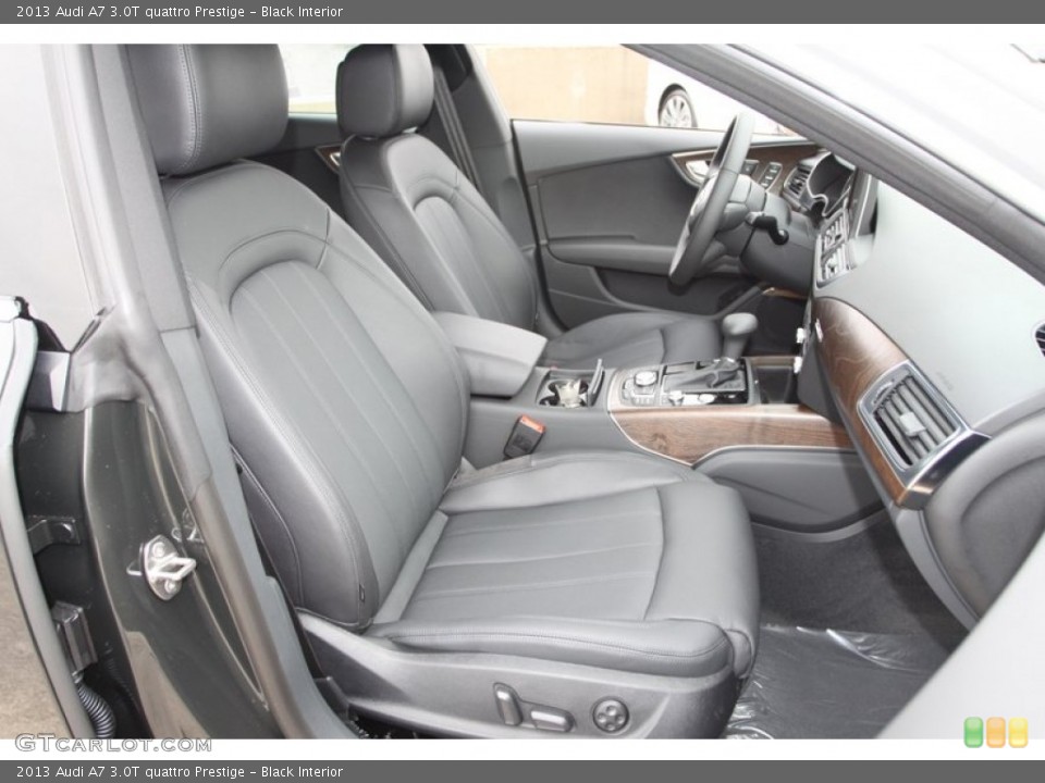 Black Interior Front Seat for the 2013 Audi A7 3.0T quattro Prestige #74025331
