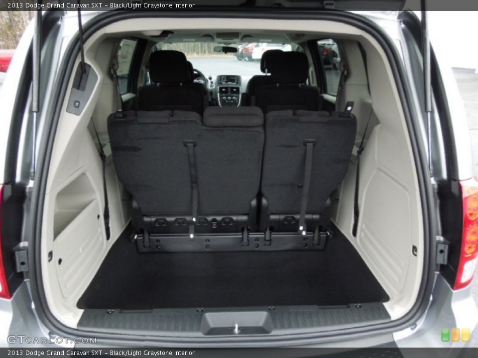 Black/Light Graystone Interior Trunk for the 2013 Dodge Grand Caravan SXT #74025372