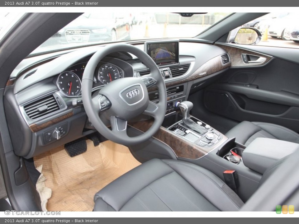 Black Interior Prime Interior for the 2013 Audi A7 3.0T quattro Prestige #74025616