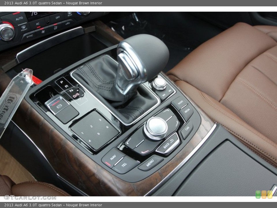 Nougat Brown Interior Transmission for the 2013 Audi A6 3.0T quattro Sedan #74027272