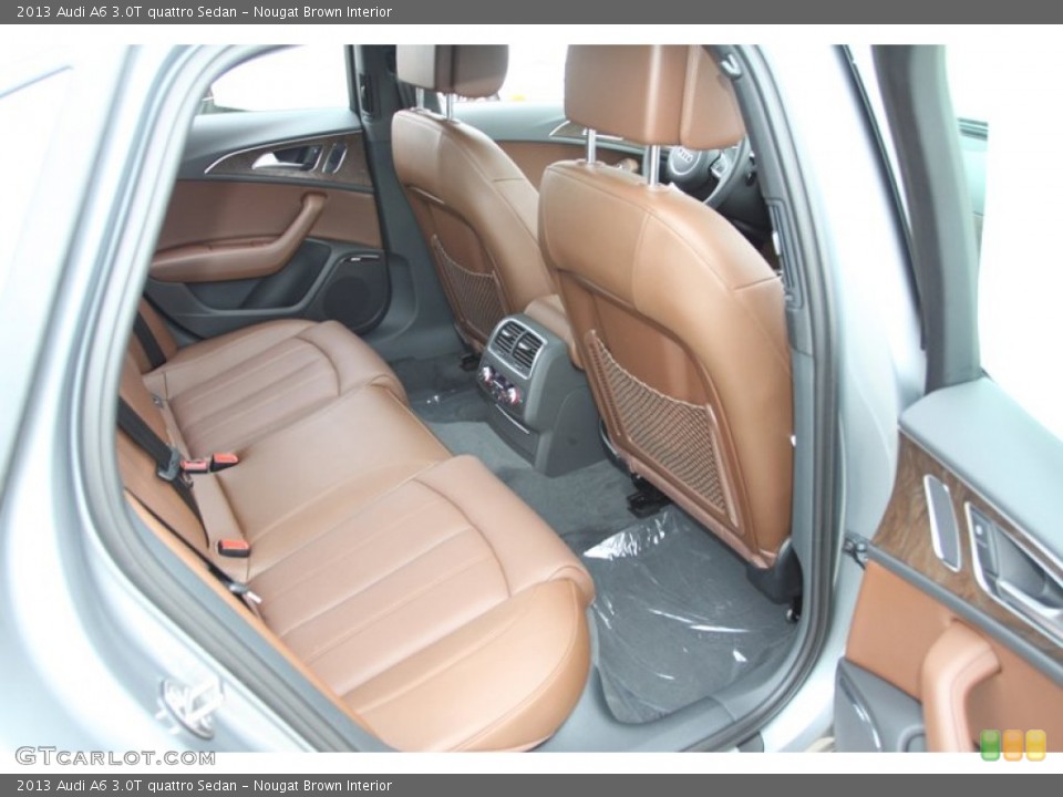 Nougat Brown Interior Photo for the 2013 Audi A6 3.0T quattro Sedan #74027327