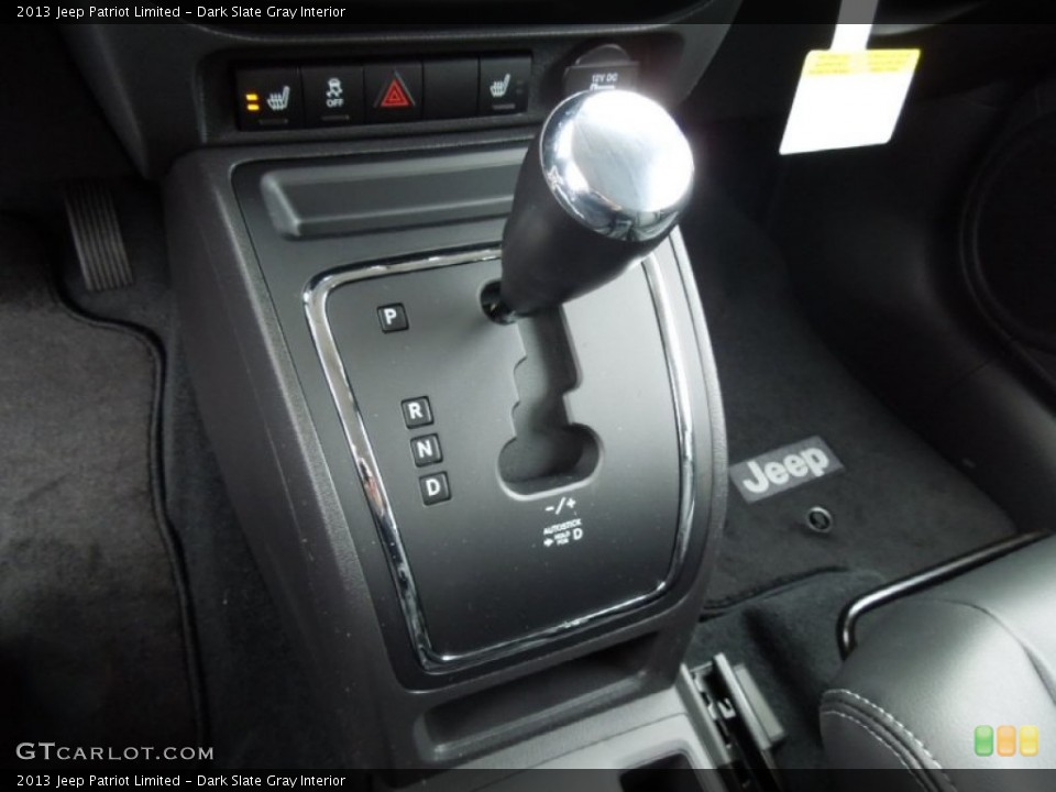 Dark Slate Gray Interior Transmission for the 2013 Jeep Patriot Limited #74027451