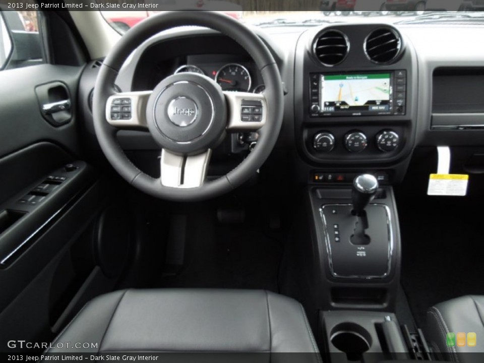 Dark Slate Gray Interior Dashboard for the 2013 Jeep Patriot Limited #74027567