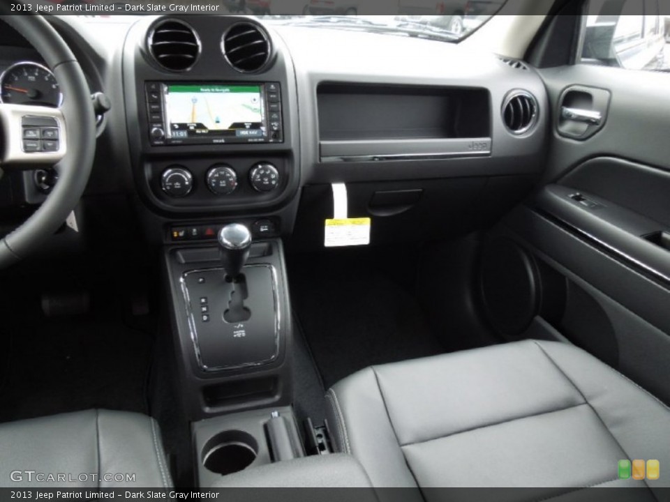 Dark Slate Gray Interior Dashboard for the 2013 Jeep Patriot Limited #74027580