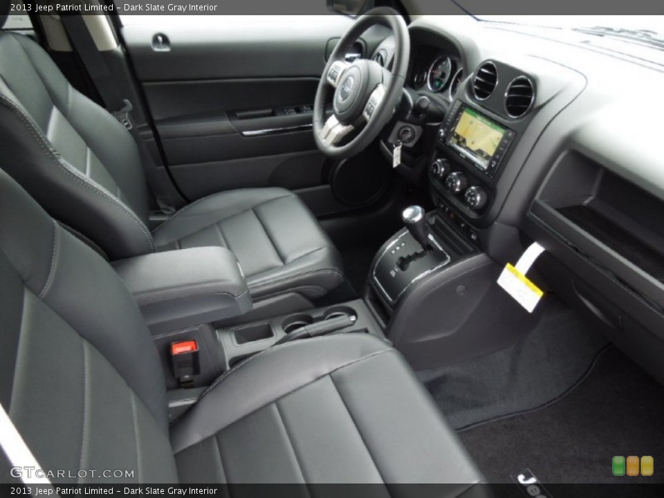 Dark Slate Gray Interior Photo for the 2013 Jeep Patriot Limited #74027651