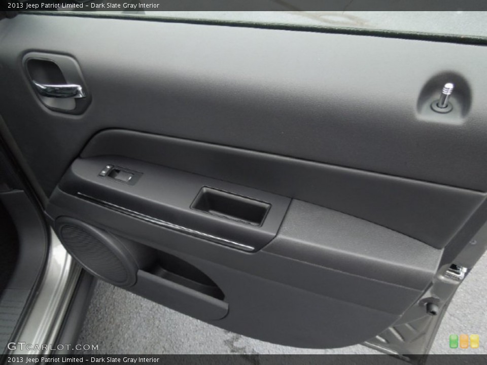 Dark Slate Gray Interior Door Panel for the 2013 Jeep Patriot Limited #74027668