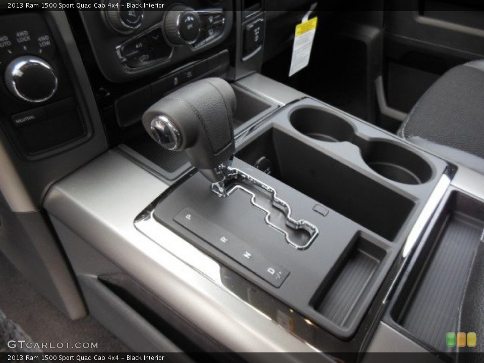 Black Interior Transmission for the 2013 Ram 1500 Sport Quad Cab 4x4 #74028484