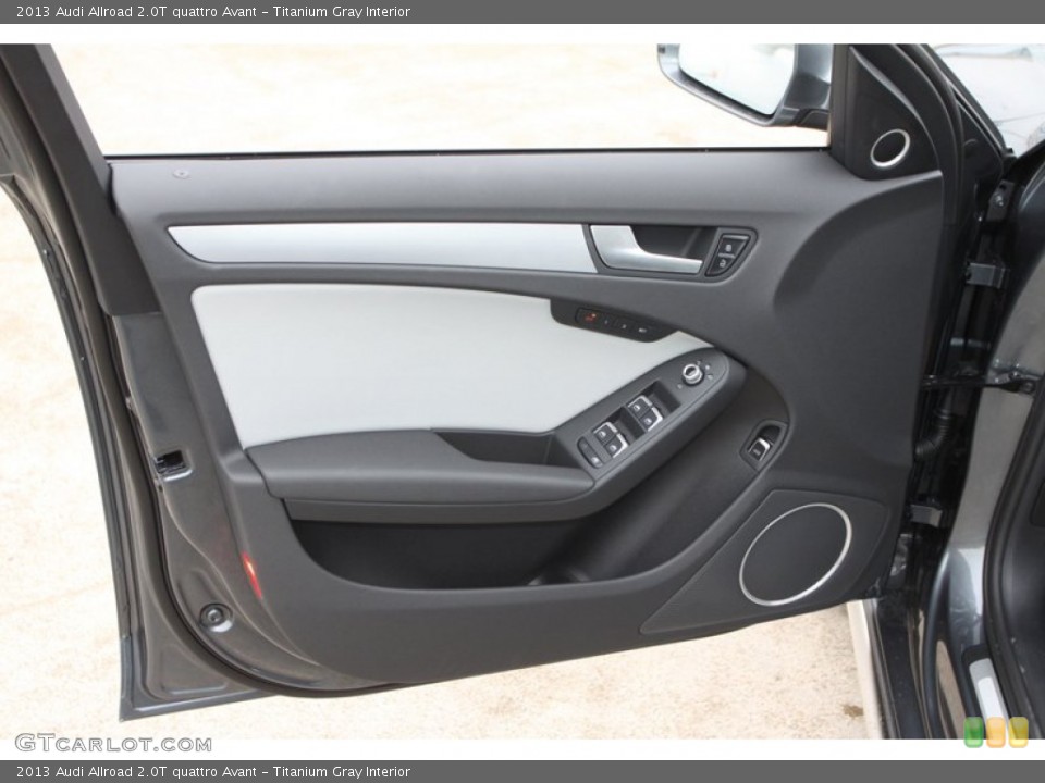 Titanium Gray Interior Door Panel for the 2013 Audi Allroad 2.0T quattro Avant #74028581