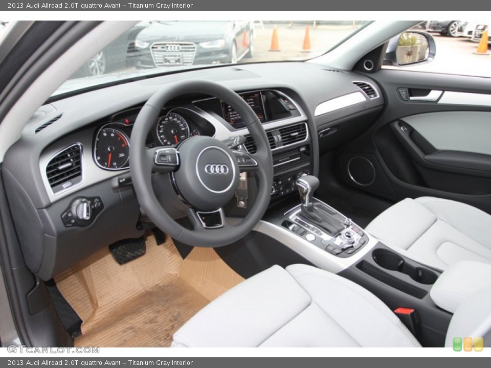 Titanium Gray Interior Prime Interior for the 2013 Audi Allroad 2.0T quattro Avant #74028596