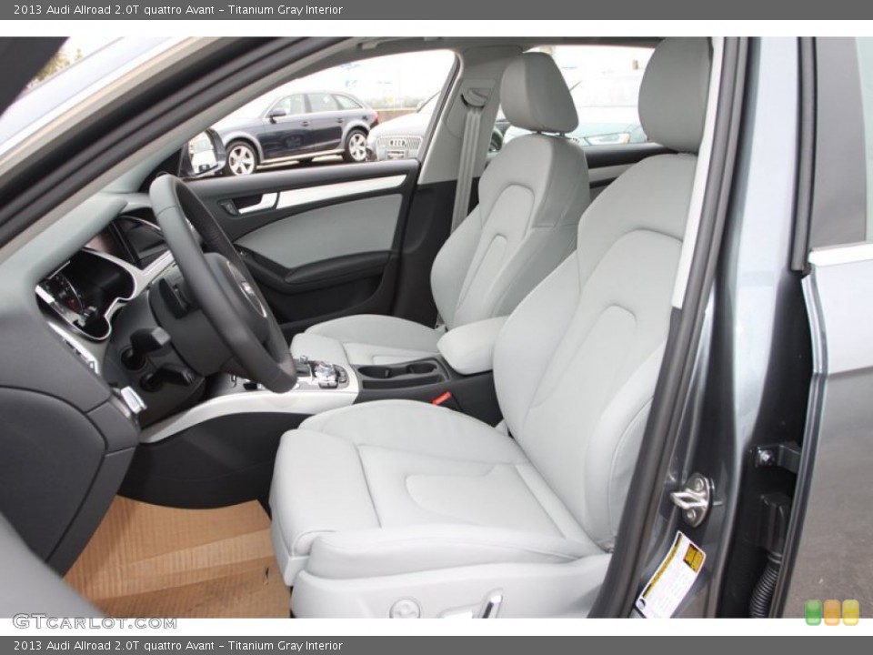 Titanium Gray Interior Front Seat for the 2013 Audi Allroad 2.0T quattro Avant #74028613