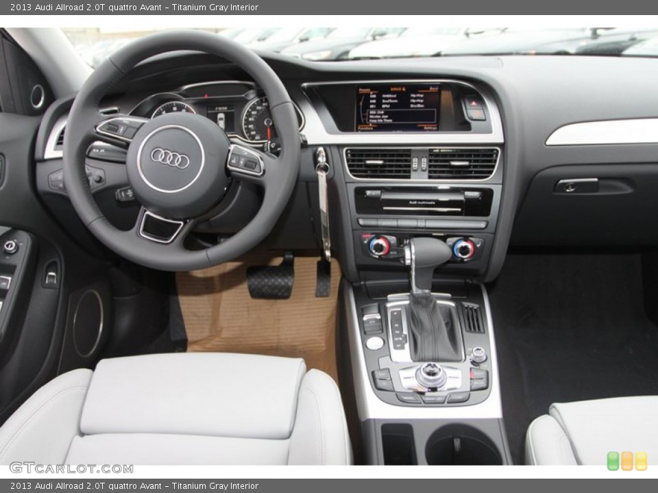 Titanium Gray Interior Dashboard for the 2013 Audi Allroad 2.0T quattro Avant #74028707