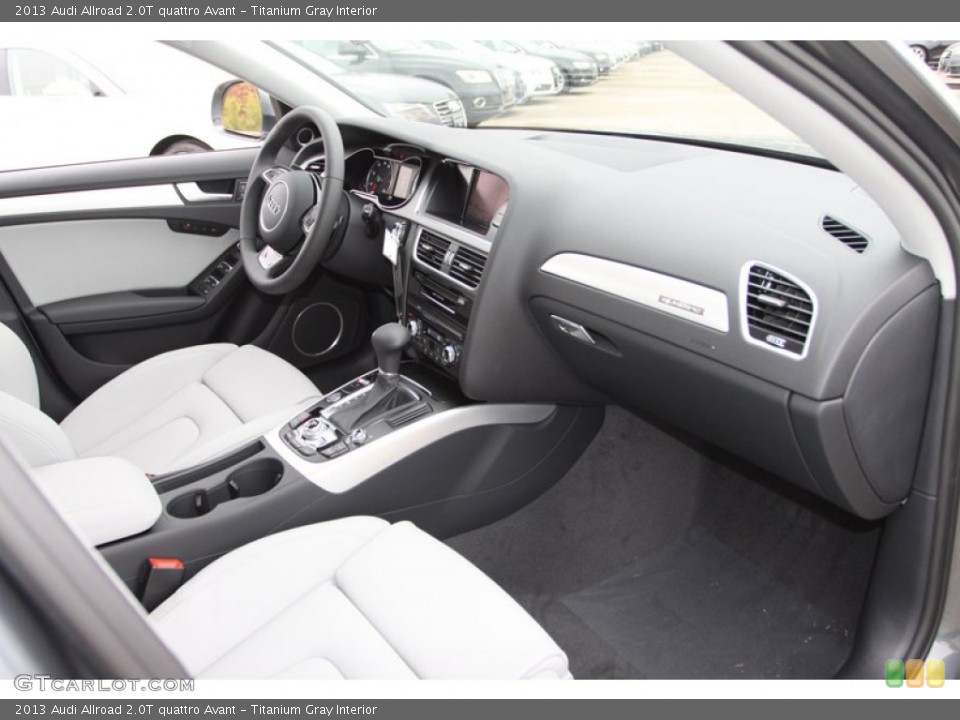 Titanium Gray Interior Dashboard for the 2013 Audi Allroad 2.0T quattro Avant #74028894