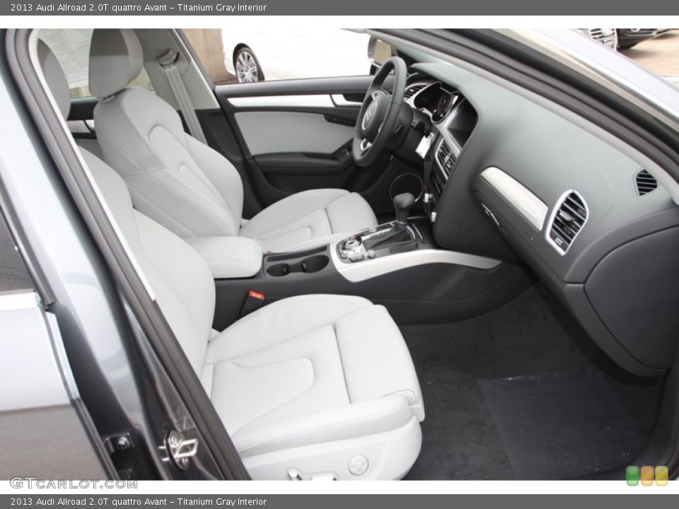 Titanium Gray Interior Front Seat for the 2013 Audi Allroad 2.0T quattro Avant #74028911