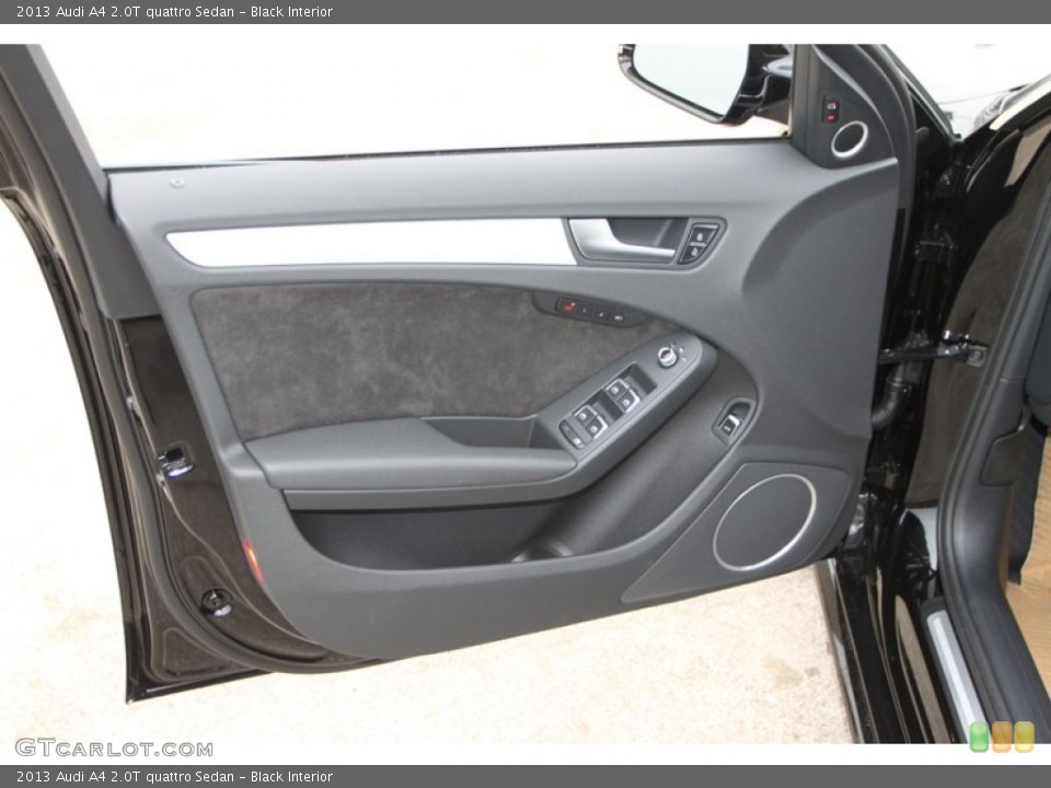Black Interior Door Panel for the 2013 Audi A4 2.0T quattro Sedan #74029168