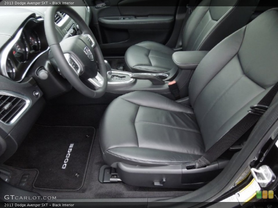 Black Interior Front Seat for the 2013 Dodge Avenger SXT #74029206