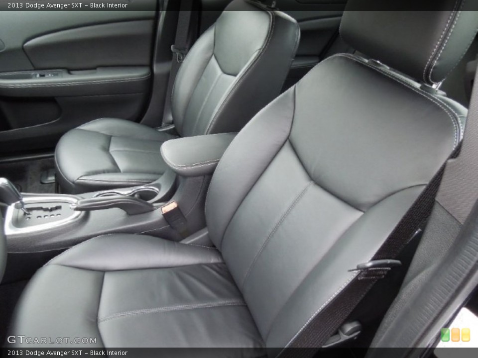 Black Interior Front Seat for the 2013 Dodge Avenger SXT #74029224