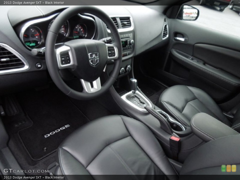 Black Interior Prime Interior for the 2013 Dodge Avenger SXT #74029557
