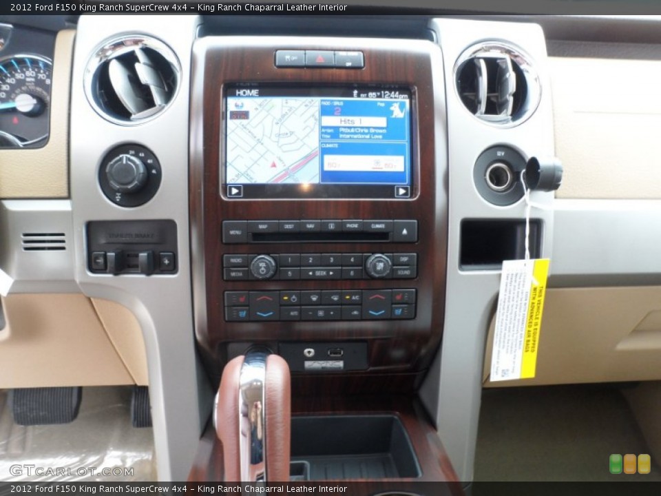 King Ranch Chaparral Leather Interior Controls for the 2012 Ford F150 King Ranch SuperCrew 4x4 #74030867