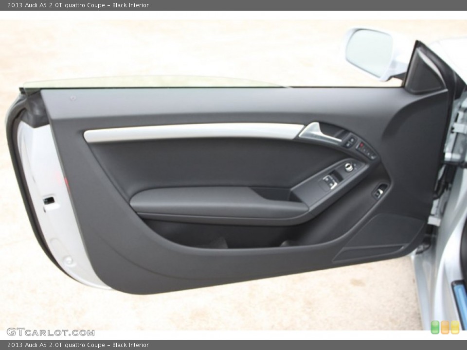 Black Interior Door Panel for the 2013 Audi A5 2.0T quattro Coupe #74031501