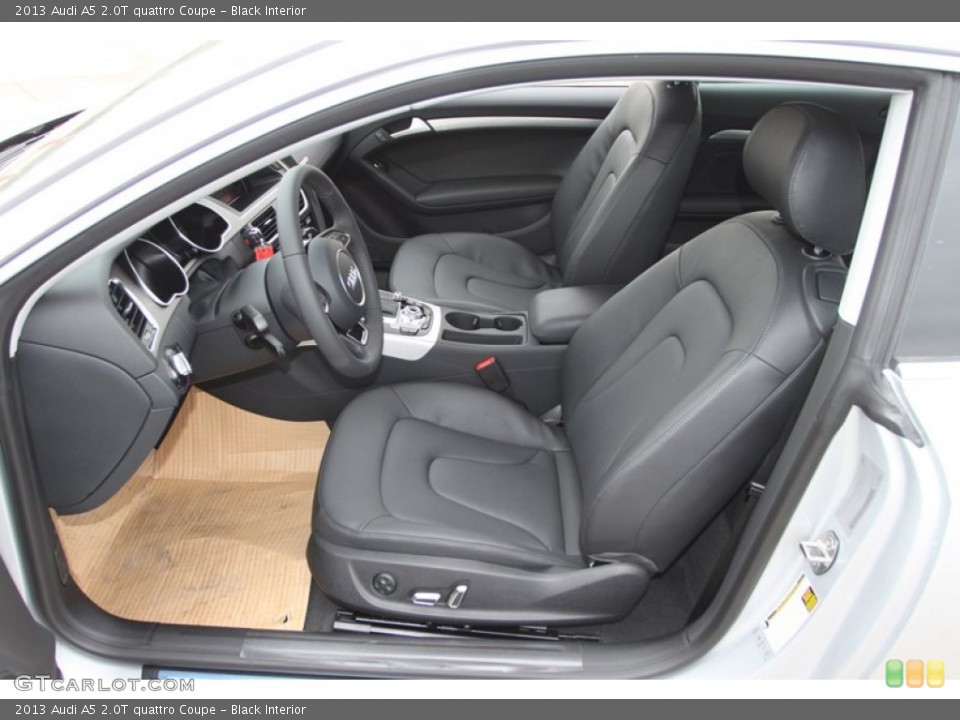 Black Interior Front Seat for the 2013 Audi A5 2.0T quattro Coupe #74031546