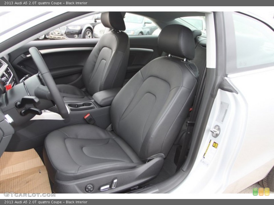 Black Interior Front Seat for the 2013 Audi A5 2.0T quattro Coupe #74031566