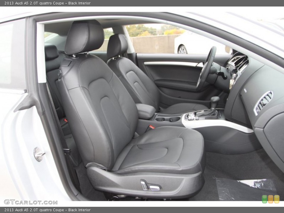Black Interior Front Seat for the 2013 Audi A5 2.0T quattro Coupe #74031808