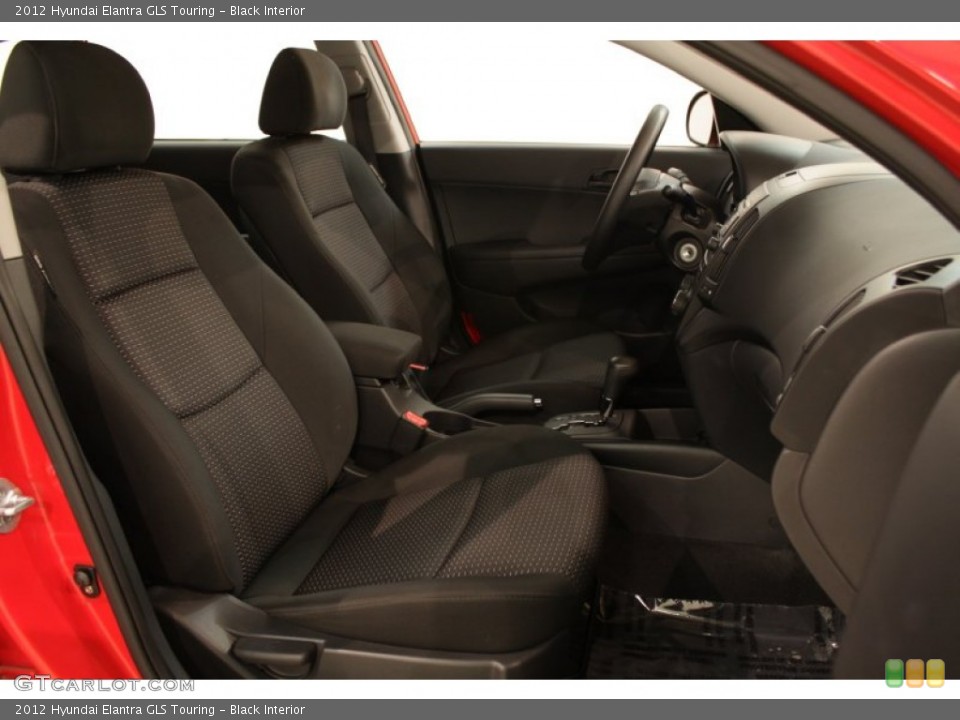 Black Interior Front Seat for the 2012 Hyundai Elantra GLS Touring #74034162