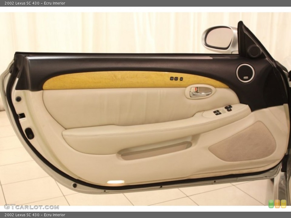 Ecru Interior Door Panel for the 2002 Lexus SC 430 #74034879