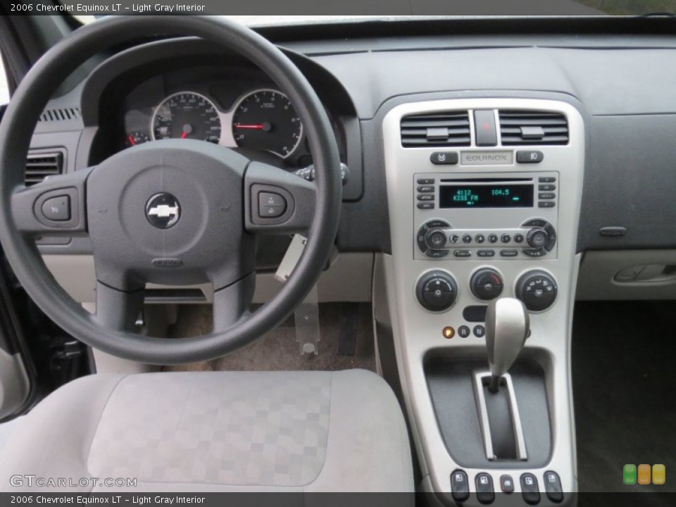 Light Gray Interior Dashboard for the 2006 Chevrolet Equinox LT #74035095