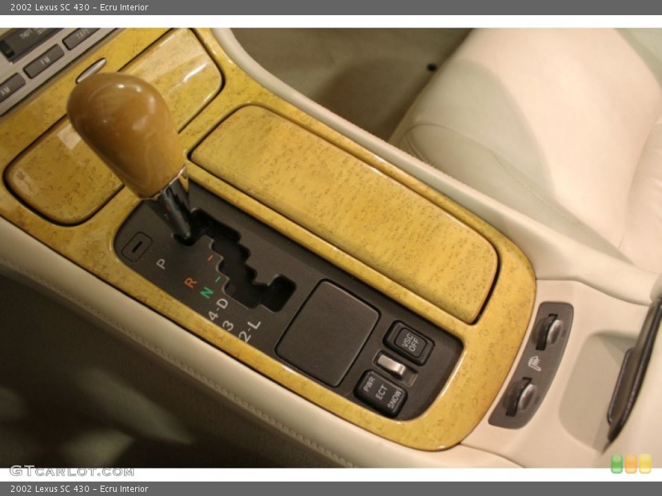 Ecru Interior Transmission for the 2002 Lexus SC 430 #74035170