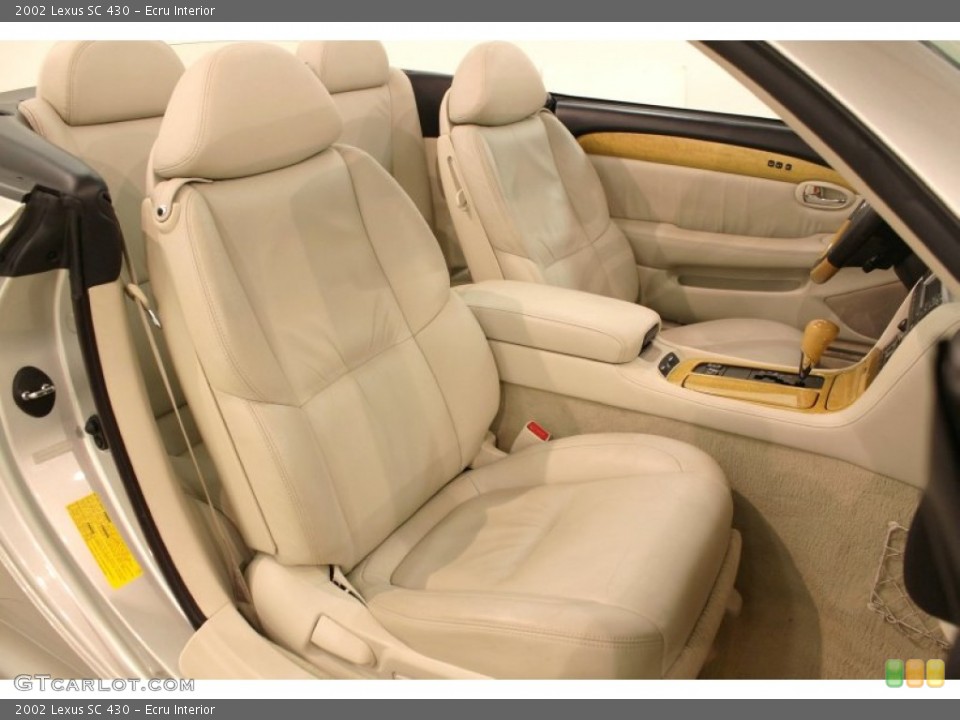 Ecru Interior Photo for the 2002 Lexus SC 430 #74035233