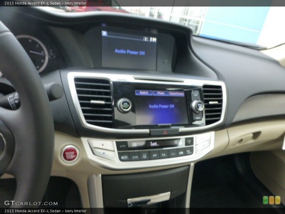 Ivory Interior Controls for the 2013 Honda Accord EX-L Sedan #74036058