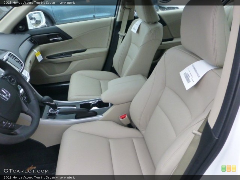 Ivory Interior Photo for the 2013 Honda Accord Touring Sedan #74036361
