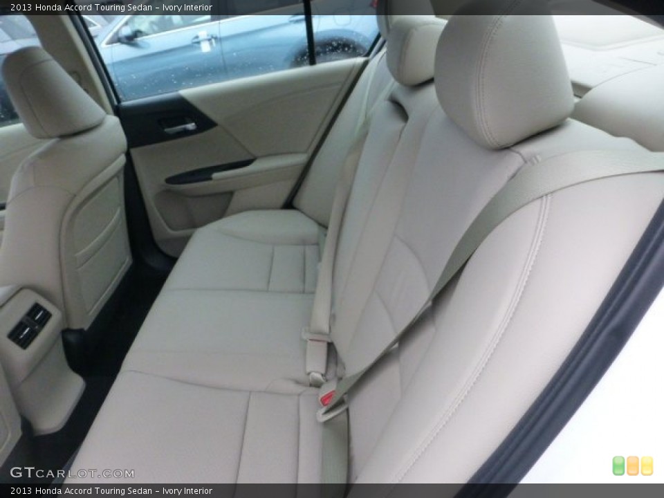 Ivory Interior Rear Seat for the 2013 Honda Accord Touring Sedan #74036370