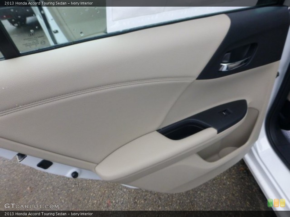Ivory Interior Door Panel for the 2013 Honda Accord Touring Sedan #74036385