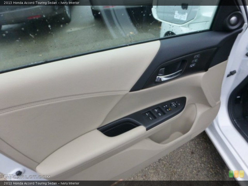 Ivory Interior Door Panel for the 2013 Honda Accord Touring Sedan #74036394