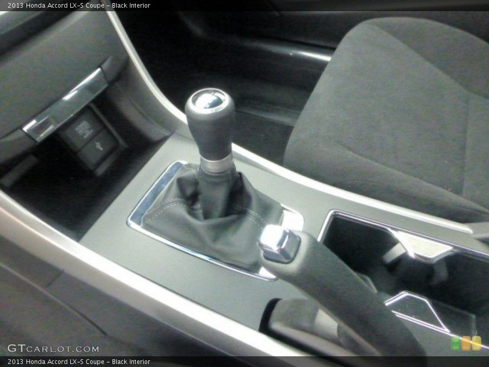 Black Interior Transmission for the 2013 Honda Accord LX-S Coupe #74036568